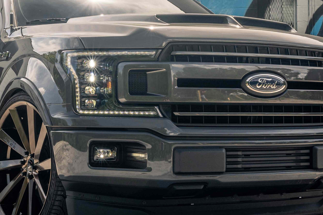 Morimoto 18-20 Ford F-150 XB LED Headlights (Amber DRL)