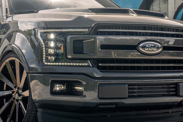 Morimoto 18-20 Ford F-150 XB LED Headlights (Amber DRL)
