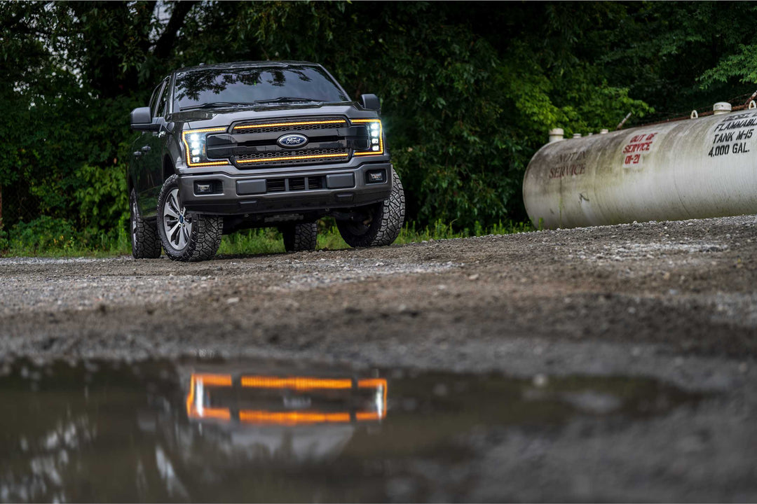 Morimoto 18-20 Ford F-150 XB LED Headlights (Amber DRL)