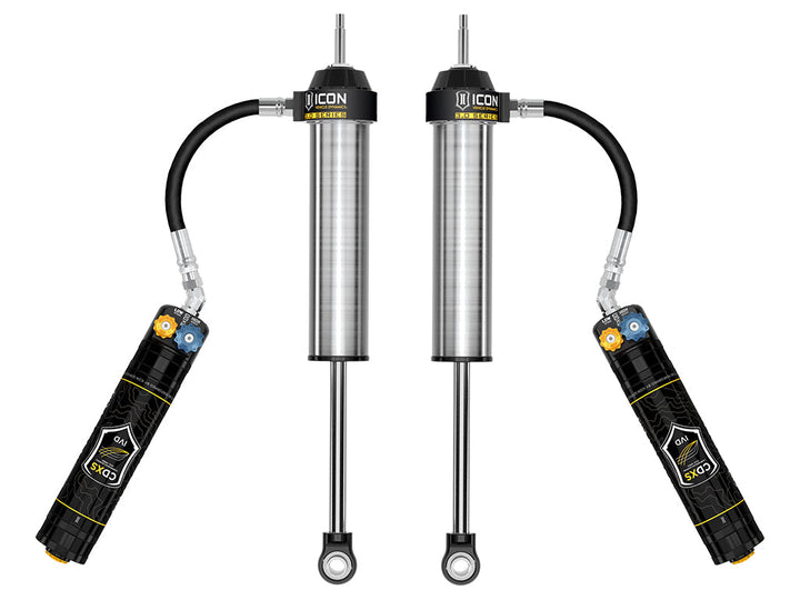 ICON Vehicle Dynamics 2022-2026 Toyota Tundra 0-1.5” Lift, Rear, V.S. 3.0 Series Shock Absorbers, Remote Reservoir w/ CDXS, Pair