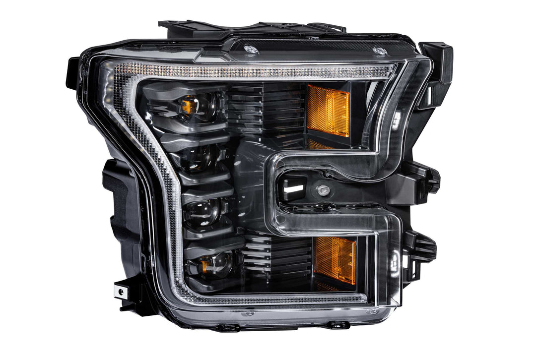 Morimoto 17-20 Ford F-150 Raptor XB LED Headlights (Amber DRL)