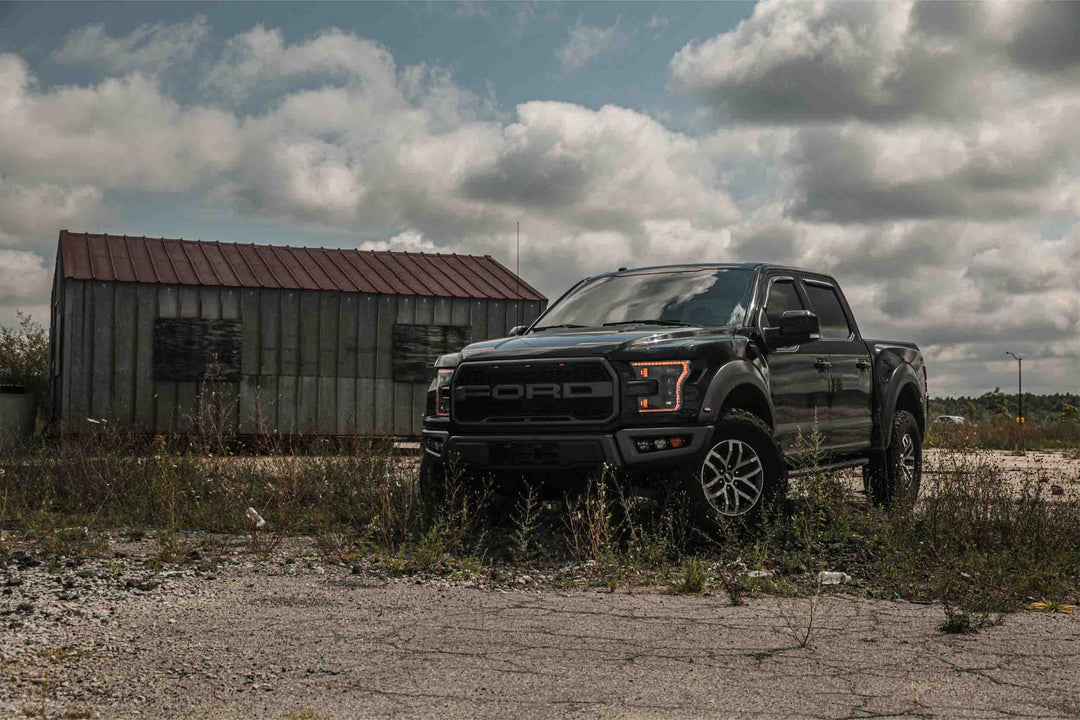 Morimoto 17-20 Ford F-150 Raptor XB LED Headlights (Amber DRL)