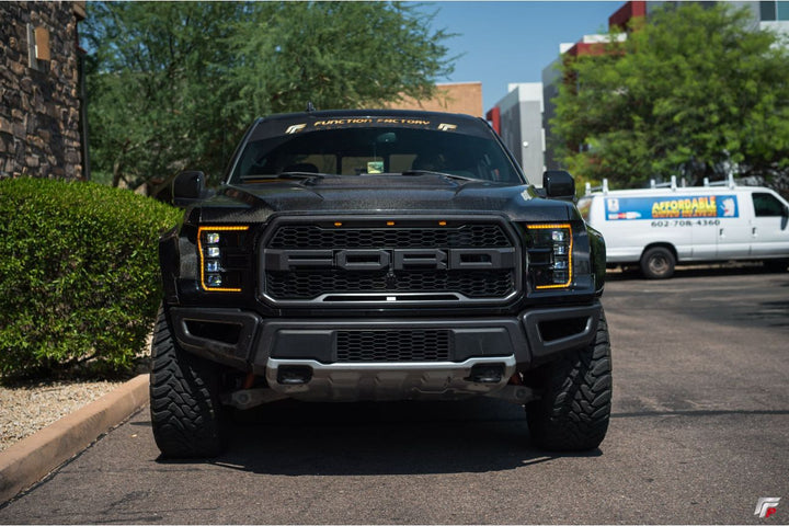 Morimoto 17-20 Ford F-150 Raptor XB LED Headlights (Amber DRL)