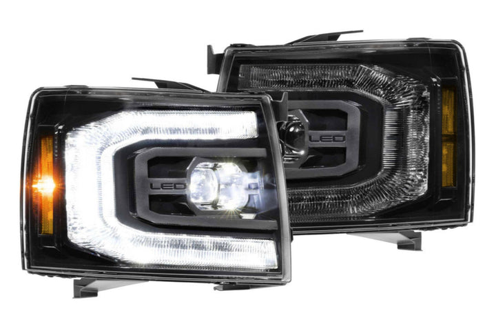 Morimoto 07-13 Chevrolet Silverado 1500 XB LED Headlights (White DRL)