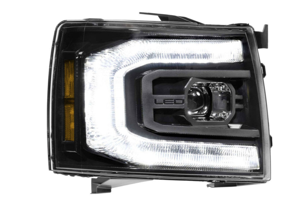 Morimoto 07-13 Chevrolet Silverado 1500 XB LED Headlights (White DRL)