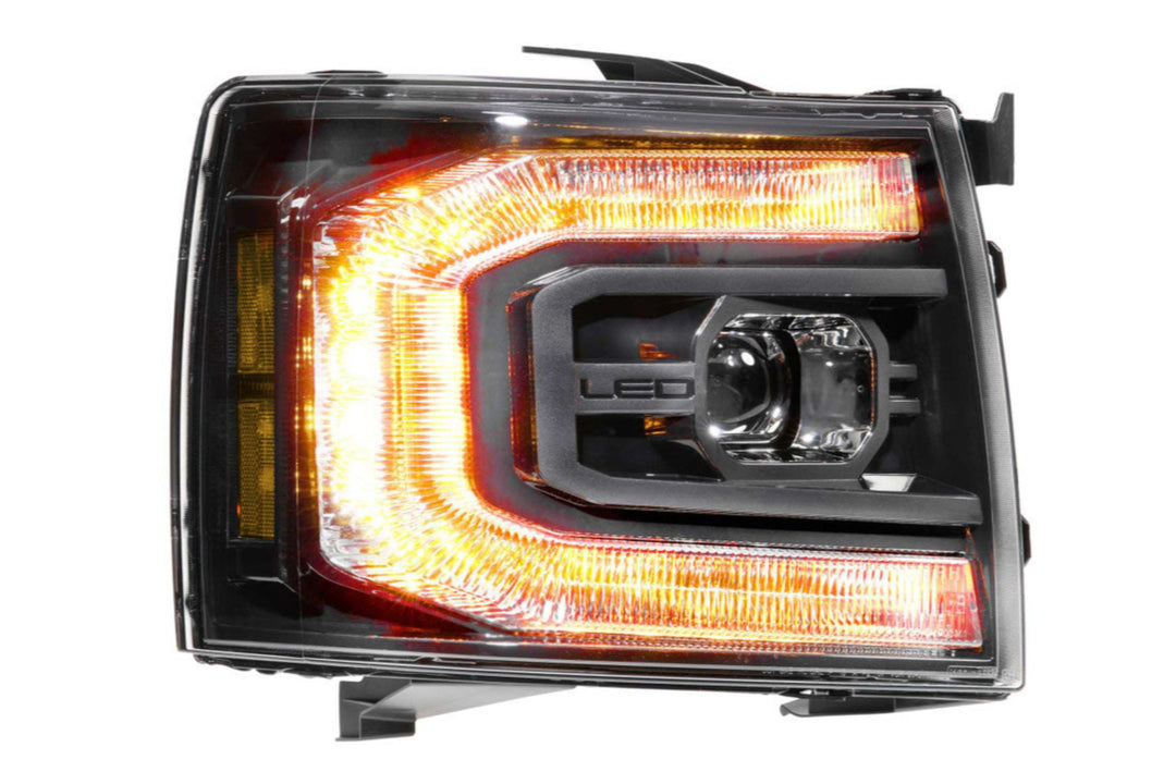 Morimoto 07-13 Chevrolet Silverado 1500 XB LED Headlights (White DRL)
