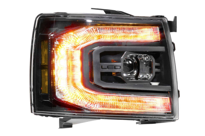 Morimoto 07-13 Chevrolet Silverado 1500 XB LED Headlights (White DRL)