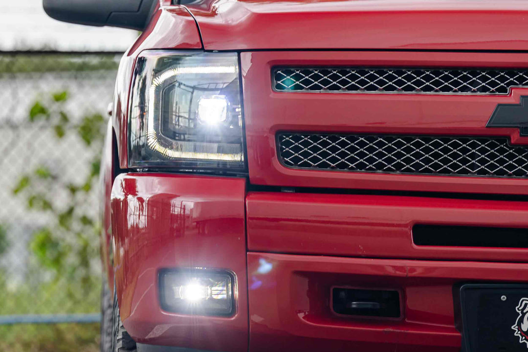 Morimoto 07-13 Chevrolet Silverado 1500 XB LED Headlights (White DRL)