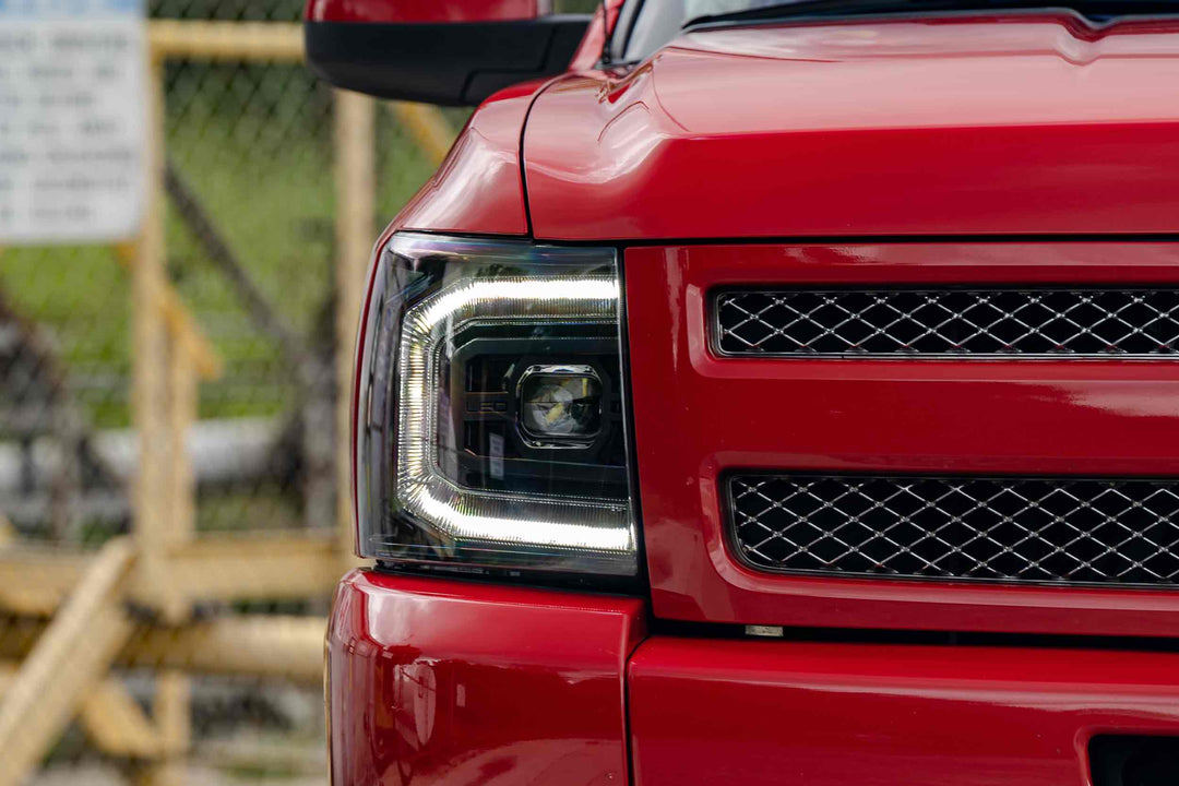 Morimoto 07-13 Chevrolet Silverado 1500 XB LED Headlights (White DRL)