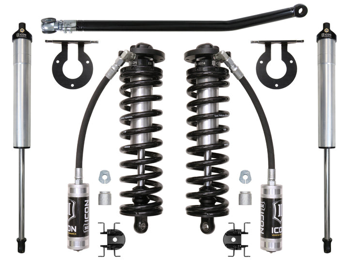 ICON Vehicle Dynamics 2005-2016 Ford F250/F350, 2.5-3" Lift, Stage 2 Coilover Conversion System