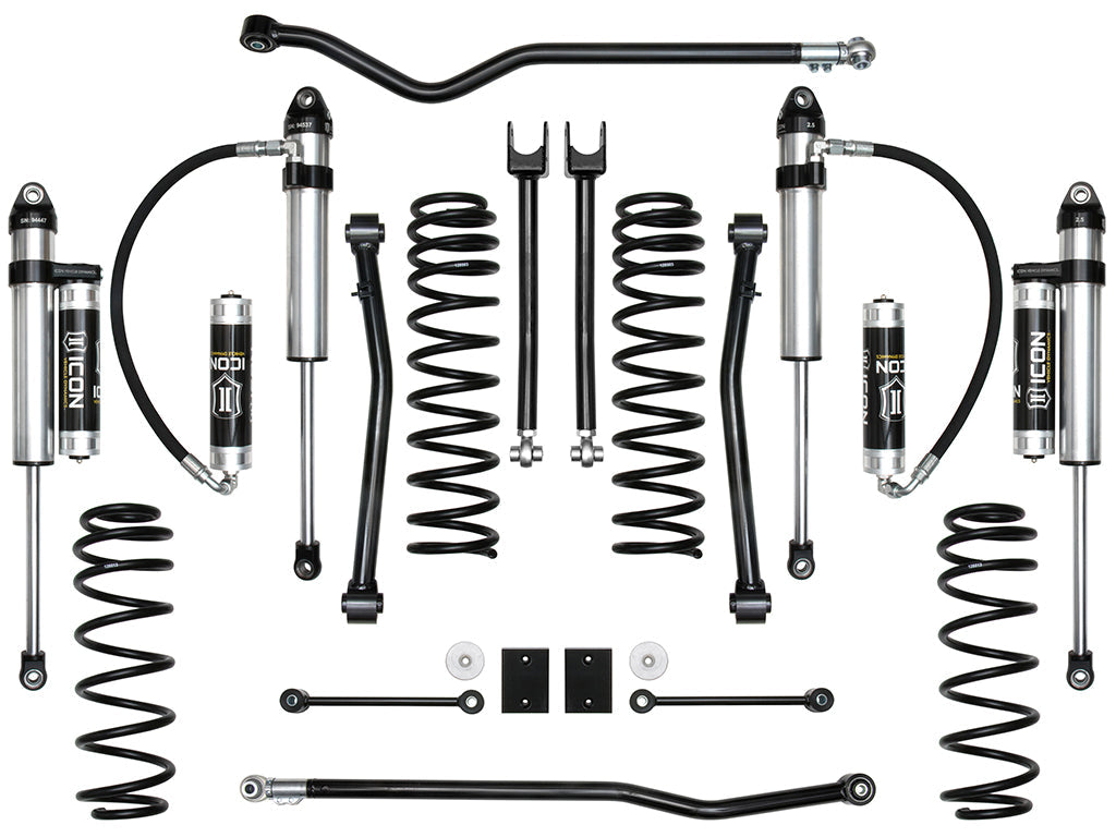 ICON Vehicle Dynamics 2018-Up Jeep JL Wrangler, 2.5" Lift, Stage 6 Suspension System