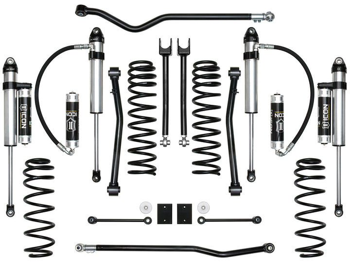 ICON Vehicle Dynamics 2018-Up Jeep JL Wrangler, 2.5" Lift, Stage 6 Suspension System
