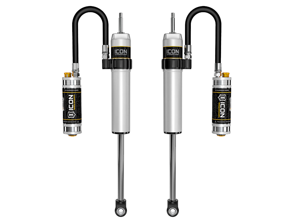 ICON Vehicle Dynamics 2007-18 Jeep JK Wrangler, 3" Lift, Front, 2.5 VS Remote/CDCV Shocks, Pair