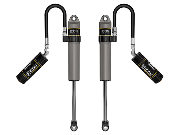 ICON Vehicle Dynamics 2020-2023 Jeep Gladiator, 2.5" Lift, Front, V.S. 2.5 Aluminum Series Shock Absorbers, Remote Reservoir, Pair