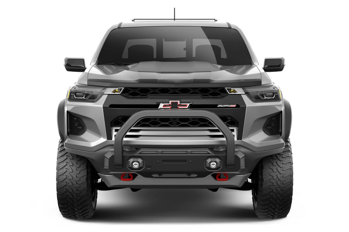 Husky Liners Smoke AeroSkin Low Profile Hood Protector - 2023-2027 Chevrolet Colorado