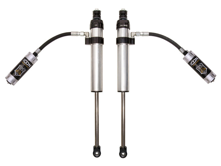 ICON Vehicle Dynamics 2003-12 Ram 2500/3500 HD, 2.5” Lift, Front, 2.5 VS Remote/CDCV Shocks, Pair