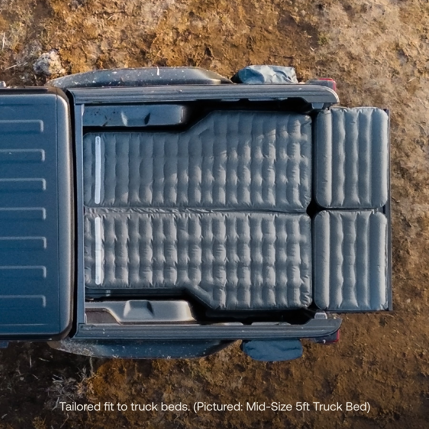 Luno AIR Truck Bed Mattress – Ultra-Comfy for Mid-Size Trucks