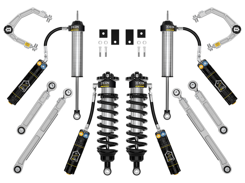 ICON Vehicle Dynamics 2022-2026 Toyota Tundra, 1.25-3.25" Lift, Stage 2, 3.0 Suspension System, Billet, CDXS