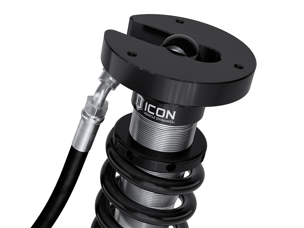 ICON 2019-2026 Chevrolet Silverado 1500, 1.5-3.5” Lift, Front, V.S. 2.5 Series Coilover Kit, Extended Travel, Remote Reservoir w/ CDCV, Pair