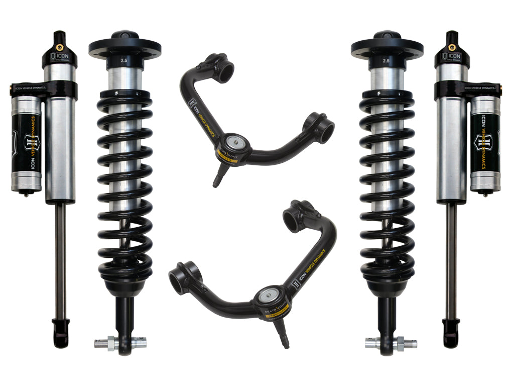 ICON Vehicle Dynamics 2014 Ford F-150 2WD, 0-2.63" Lift, Stage 3 Suspension System, Tubular