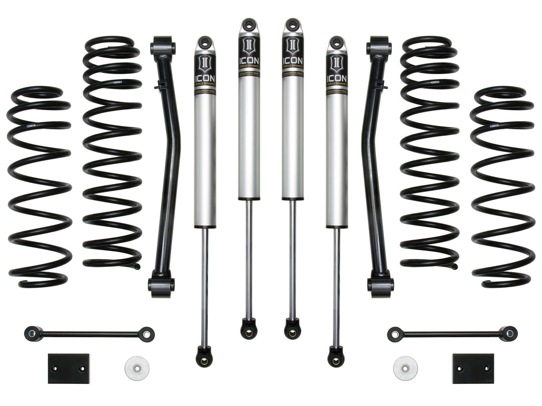 ICON Vehicle Dynamics 2018-Up Jeep JL Wrangler, 2.5" Lift, Stage 2 Suspension System