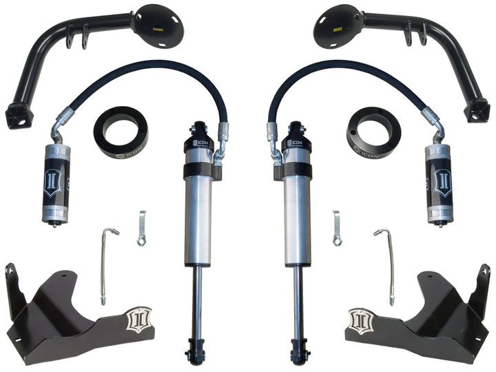 ICON Vehicle Dynamics 2010-2024 Toyota 4Runner, Stage 1, S2 Secondary Shock Upgrade System