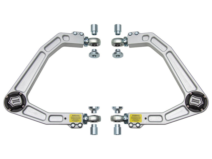 ICON Vehicle Dynamics 2019-2026 GM 1500, Front, Billet Upper Control Arm w/ Delta Joint, Kit
