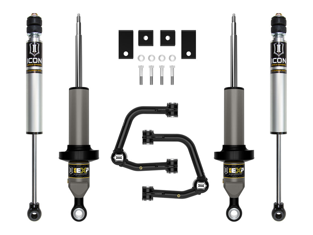 ICON Vehicle Dynamics 2022-2026 Toyota Tundra, 2-3" Lift, Stage 2, 2.5 EXP Suspension System, Tubular
