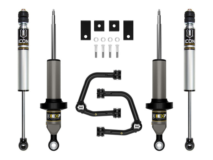 ICON Vehicle Dynamics 2022-2026 Toyota Tundra, 2-3" Lift, Stage 2, 2.5 EXP Suspension System, Tubular