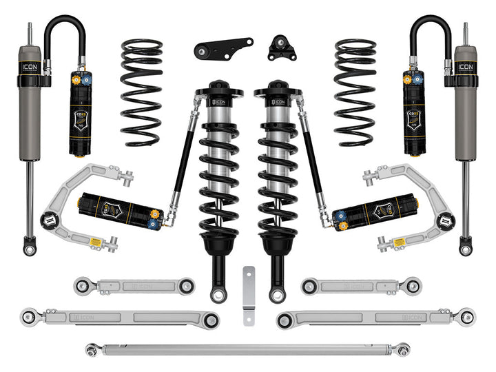 ICON Vehicle Dynamics 2024-2026 Toyota Land Cruiser 250 Series, 1.25-3" Lift, Stage 9 Suspension System, CDXS, Billet