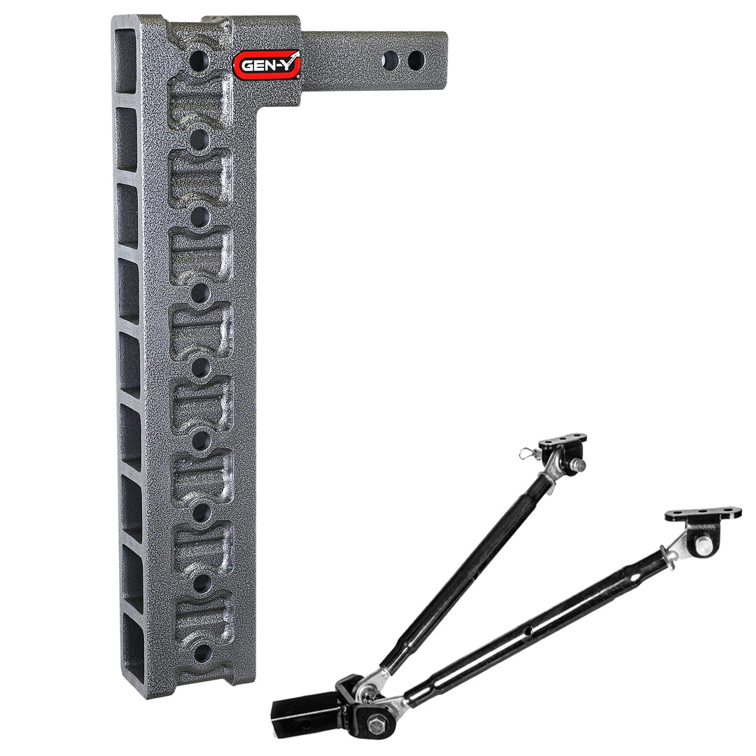 Gen Y Hitch MEGA-DUTY 10K Drop Hitch - 2 Inch Shank