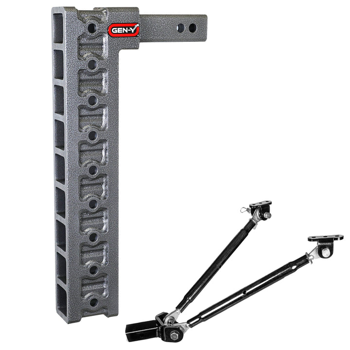 Gen Y Hitch MEGA-DUTY 10K Drop Hitch - 2 Inch Shank