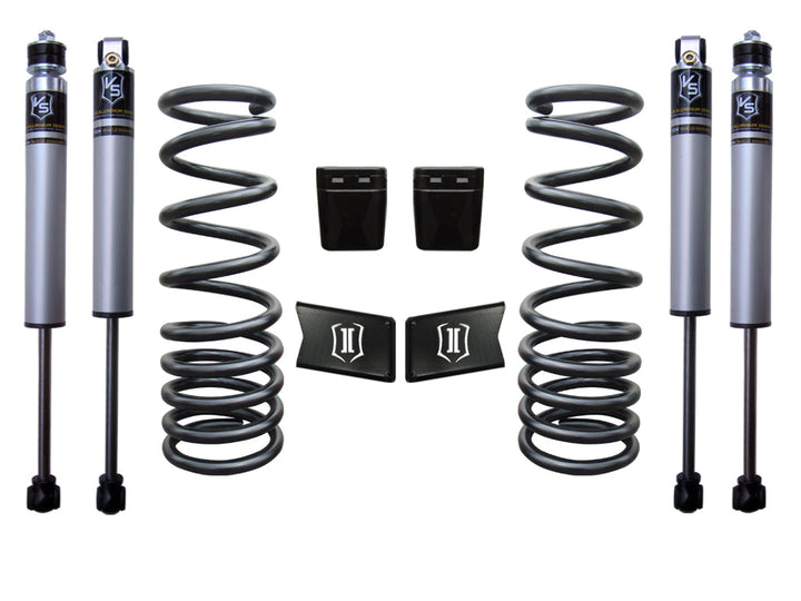ICON Vehicle Dynamics 2003-12 Ram 2500/3500 4WD, 2.5" Lift, Stage 1 Suspension System