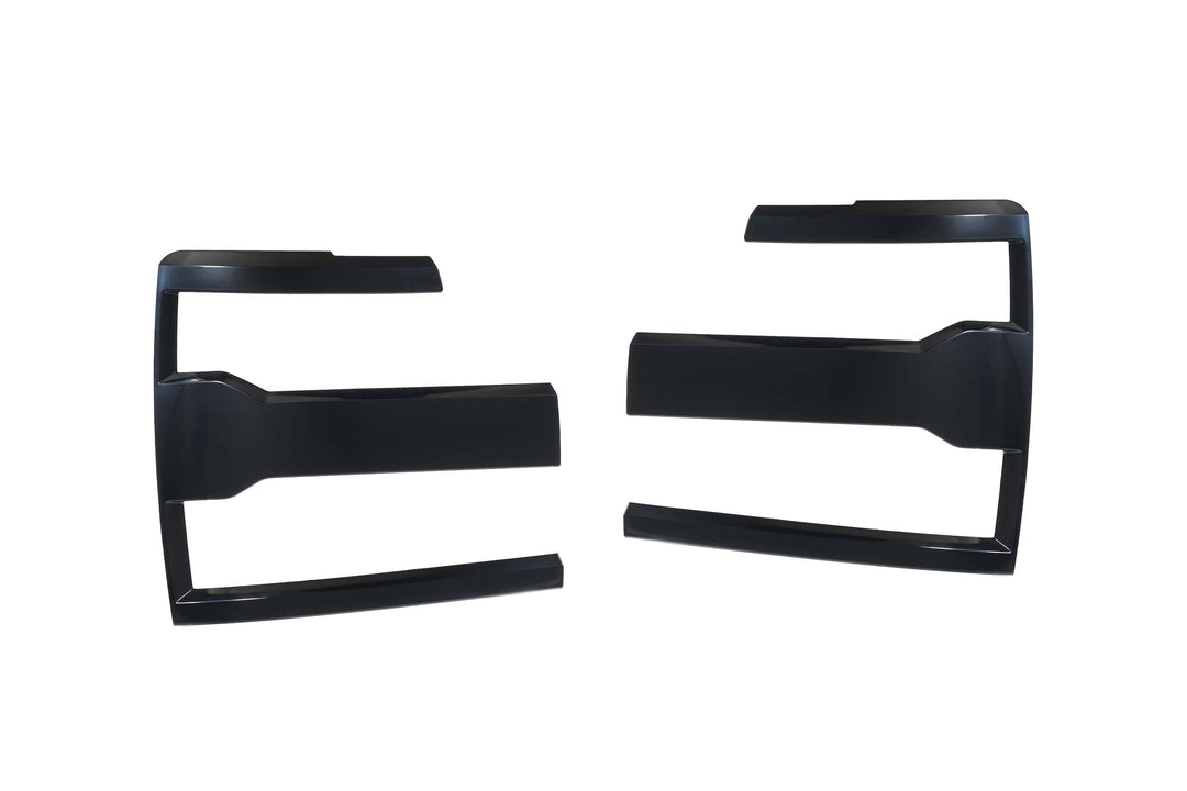 XB LED Headlight Trim Bezels: LF541 (Unfinished / Set)