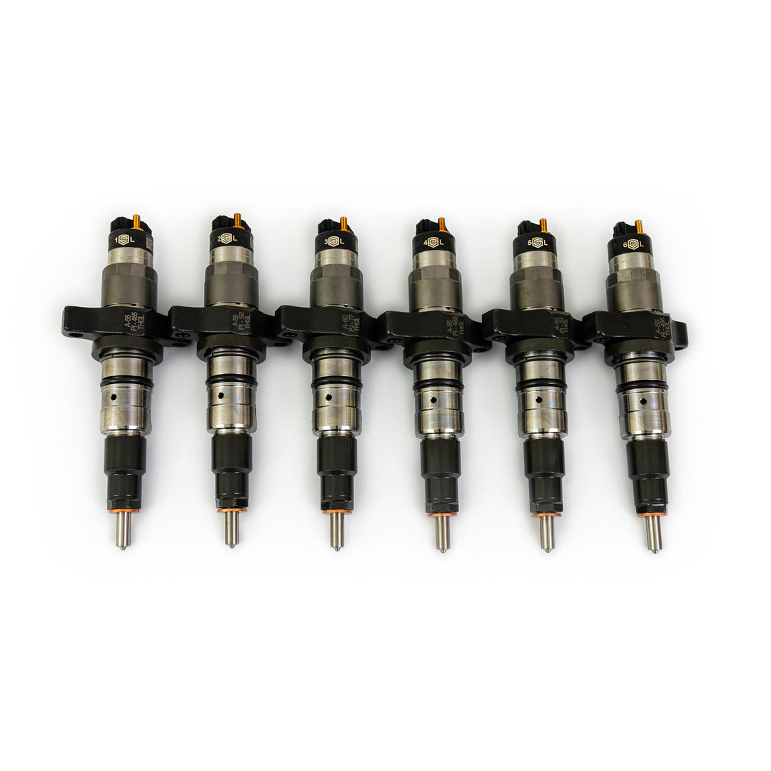 S&amp;S Diesel Late 5.9L Cummins Fuel Injector Set 2004.5-2007 — 325-SAC-SET
