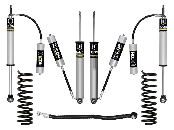 ICON Vehicle Dynamics 2014-2026 Ram 2500 4WD, Diesel, OEM Air Spring Rear, 2.5" Lift, Stage 2 Suspension System