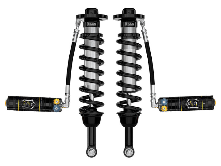 ICON Vehicle Dynamics 2021-2026 Ford F-150 4WD/Tremor, 3.5-4.5"/2.5-3" Lift, Front, V.S. 2.5 Series Coilovers, Remote Reservoir w/ CDXS, Pair