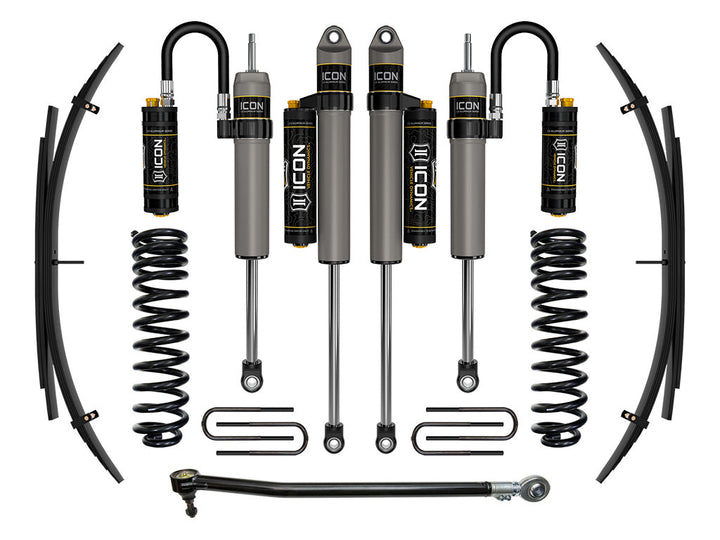 ICON Vehicle Dynamics 2017-2019 Ford F-250/F-350 4WD Diesel, 2.5" Lift, Stage 4 Suspension System w/ Expansion Packs