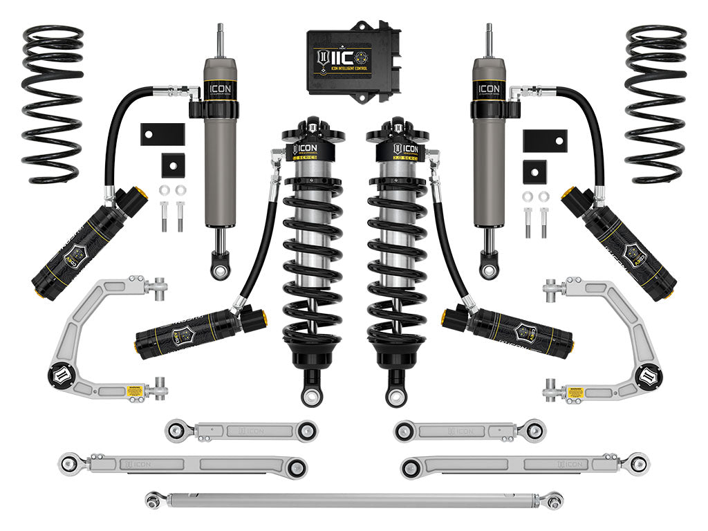 ICON Vehicle Dynamics 2023-2026 Toyota Sequoia, 3-4.25" Lift, Stage 3 3.0 Suspension System, Billet