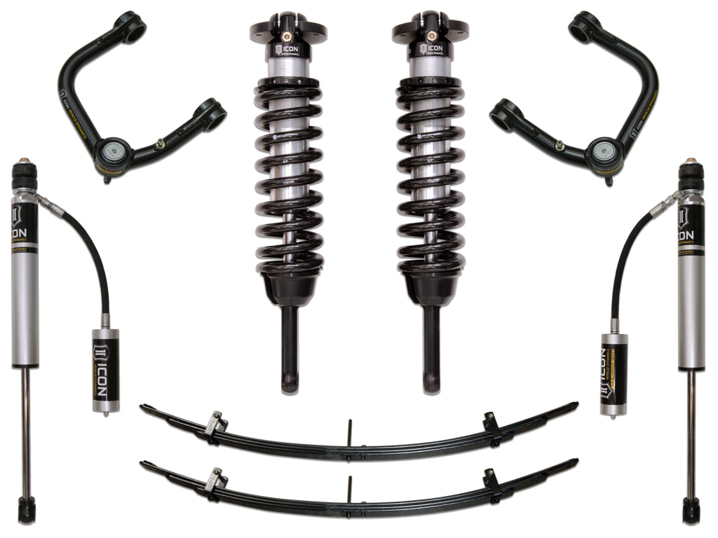 ICON Vehicle Dynamics 2005-2015 Toyota Tacoma 0-3.5" Lift, Stage 3 Suspension System, Tubular