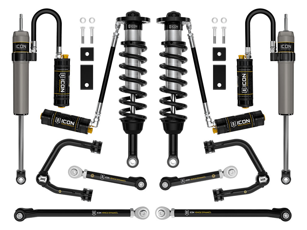 ICON Vehicle Dynamics 2022-2026 Toyota Tundra, 2-3.5" Lift, Stage 10, 2.5 Suspension System, Tubular, CDCV