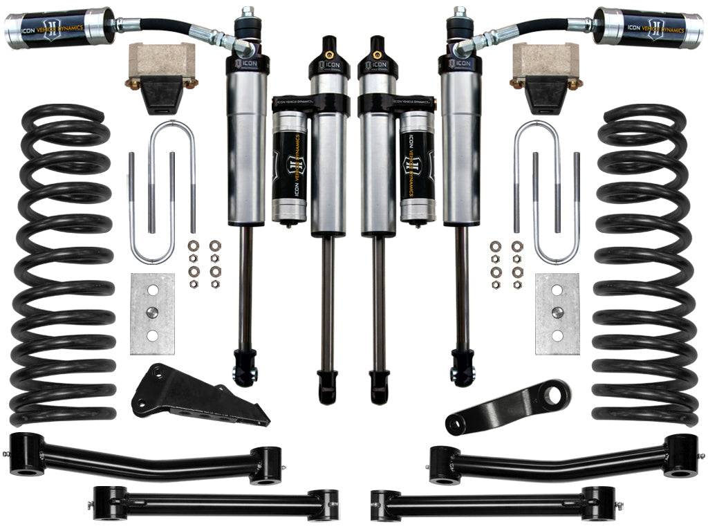 ICON Vehicle Dynamics 2009-12 Ram 2500/3500, 4.5" Lift, Stage 3 Suspension System