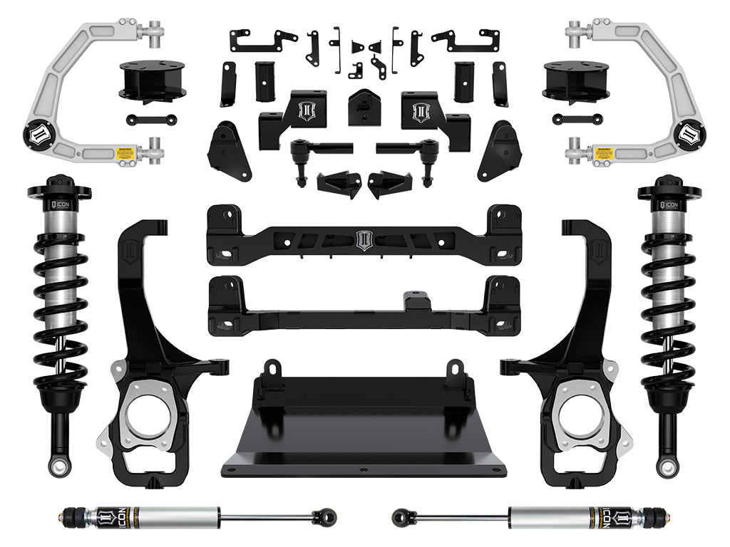 ICON Vehicle Dynamics 2022-2026 Toyota Tundra, 6" Lift, Stage 2 Suspension System, Billet