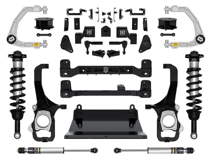 ICON Vehicle Dynamics 2022-2026 Toyota Tundra, 6" Lift, Stage 2 Suspension System, Billet