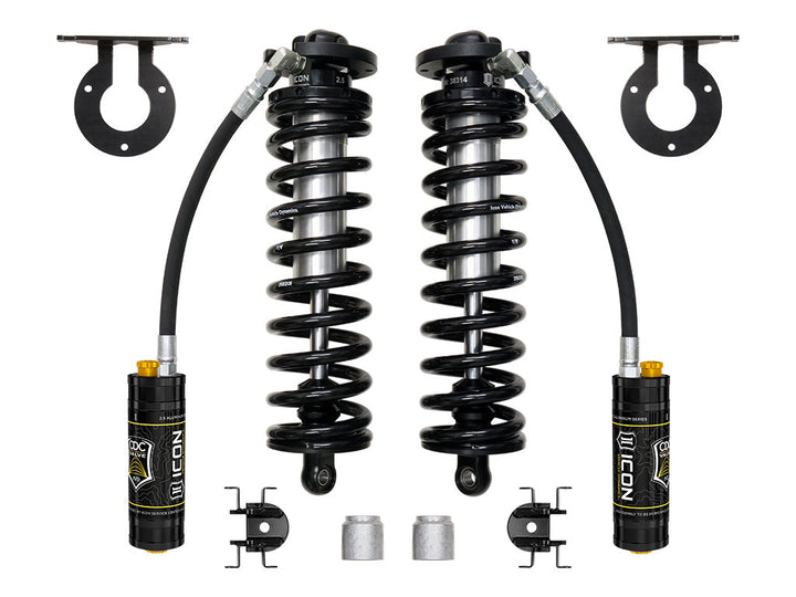 ICON Vehicle Dynamics 2023-2026 Ford F-250/F-350 Super Duty 4WD, 2.5-3” Lift, V.S. 2.5 Series Coilover Conversion Kit, Remote Reservoir w/ CDCV