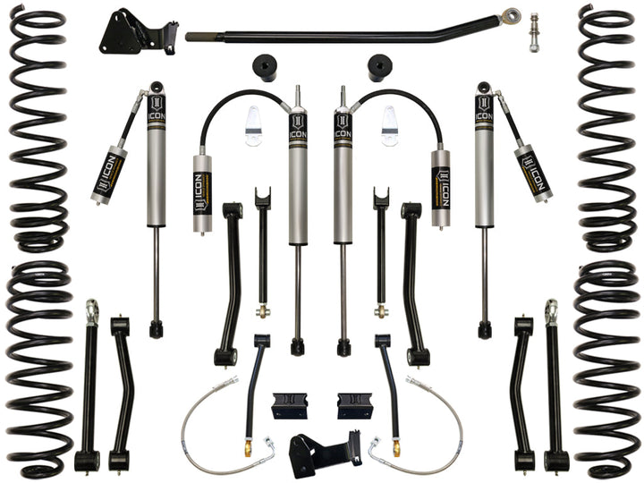 ICON Vehicle Dynamics 2007-18 Jeep JK Wrangler, 4.5" Lift, Stage 2 Suspension System
