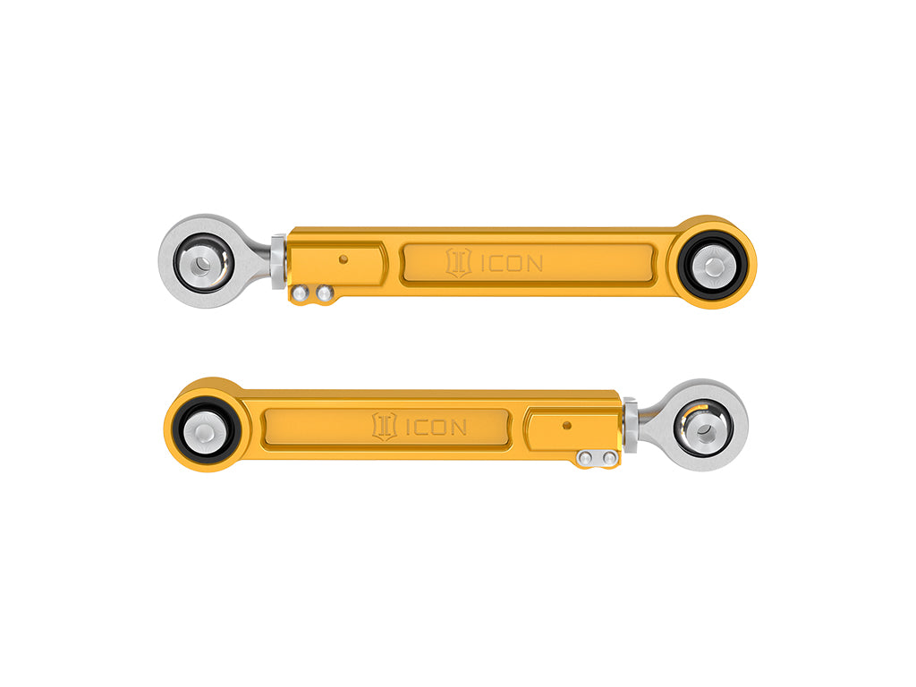 ICON Vehicle Dynamics 2022-2026 Toyota Tundra, Rear, Billet Upper Link Kit, Gold Anodizing