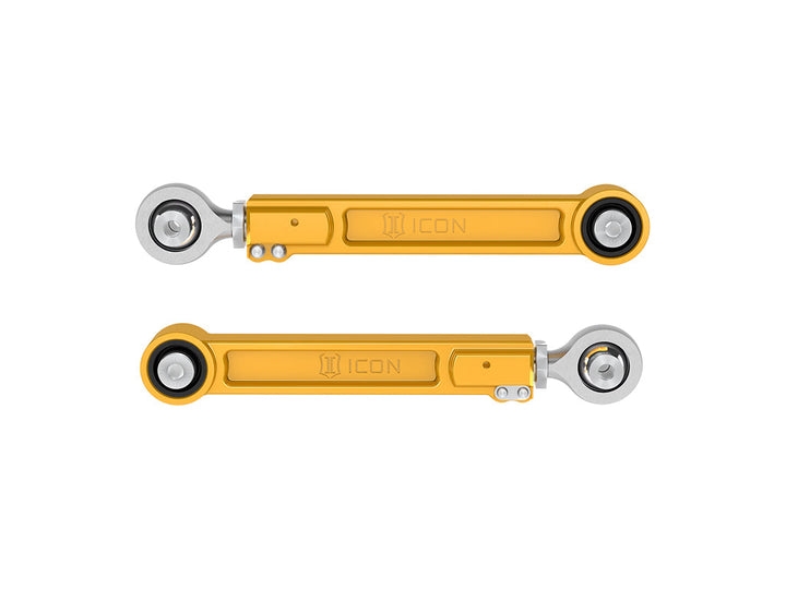 ICON Vehicle Dynamics 2022-2026 Toyota Tundra, Rear, Billet Upper Link Kit, Gold Anodizing
