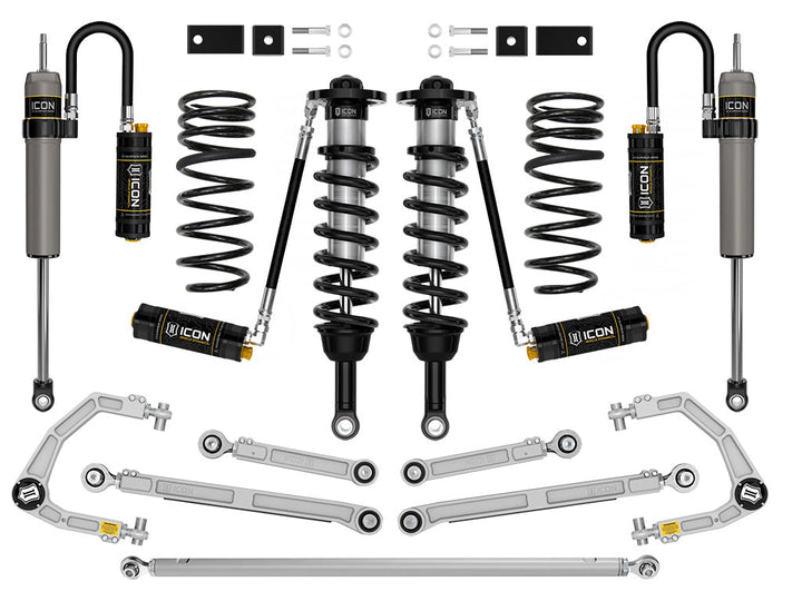 ICON Vehicle Dynamics 2022-2026 Toyota Tundra, 1.25-3.5" Lift, Stage 11 (TRD), 2.5 Suspension System, Billet, CDCV