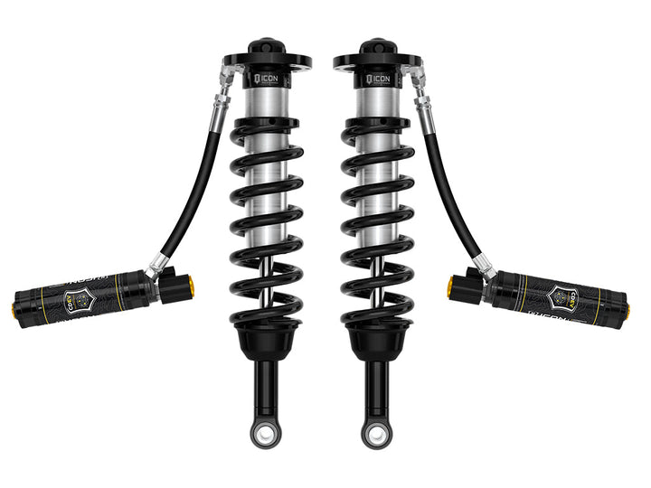 ICON Vehicle Dynamics 2022-2026 Toyota Tundra, 5-6" Lift, Front, V.S. 2.5 Series Coilover Kit, Remote Reservoir w/ CDEV, Pair